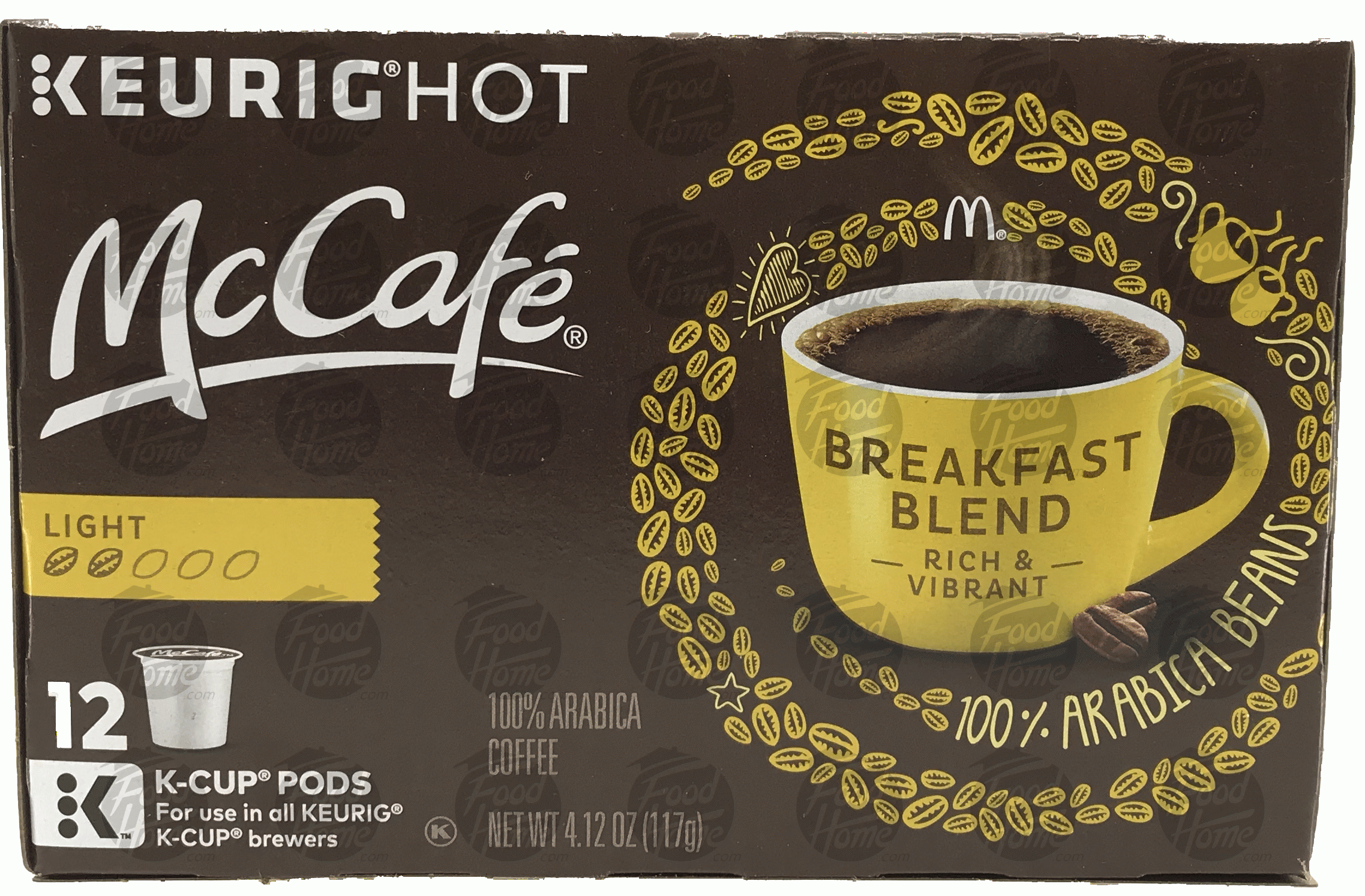 McCafe  breakfast blend coffee, 12 ct., box Full-Size Picture